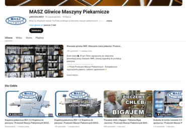 Youtube Bäckereimaschinen