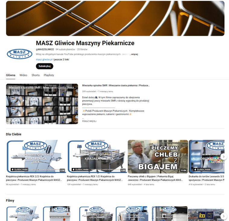 Bäckereimaschinen Videos