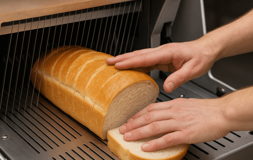 Bäckereimaschinen zu kaufen - Schneidemaschine in Bäckerei