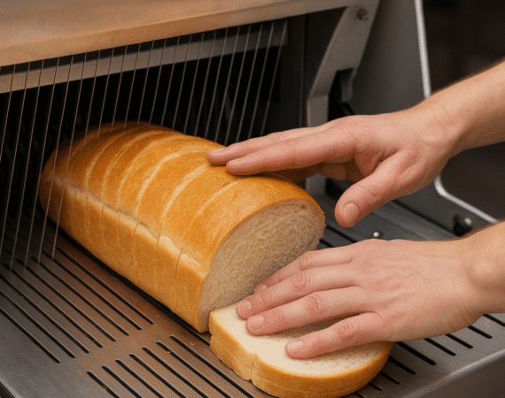 Bäckereimaschinen zu kaufen - Schneidemaschine in Bäckerei